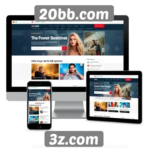 Experiência do usuário no 20bb.com em diferentes dispositivos